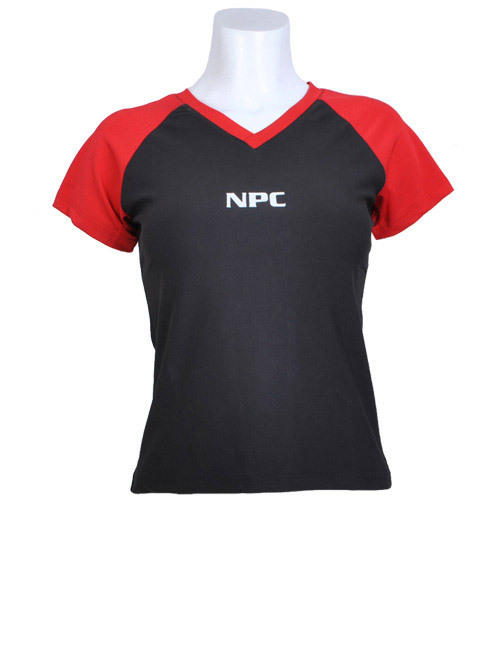 NPC Women's 2-Tone Lycra T-shirt