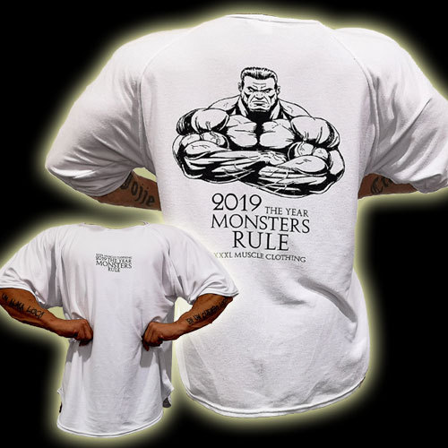 XXXL MONSTERS TOWELLING WORKOUT TOP